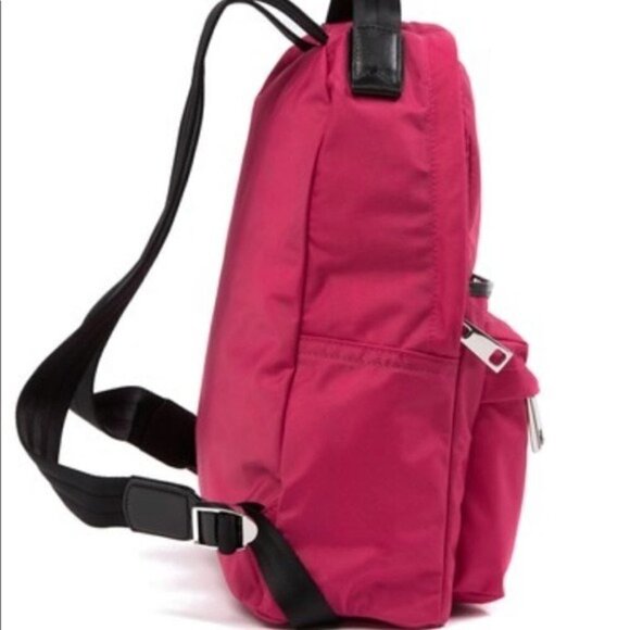 Marc Jacobs Medium-Large Nylon Backpack NWT Carnation - Picture 4 of 7
